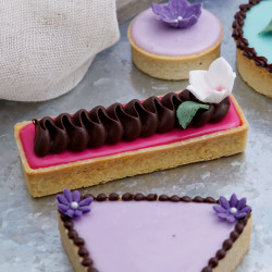Tartelettes rectangular, 5.3 x 2.6 cm, 30 pieces
