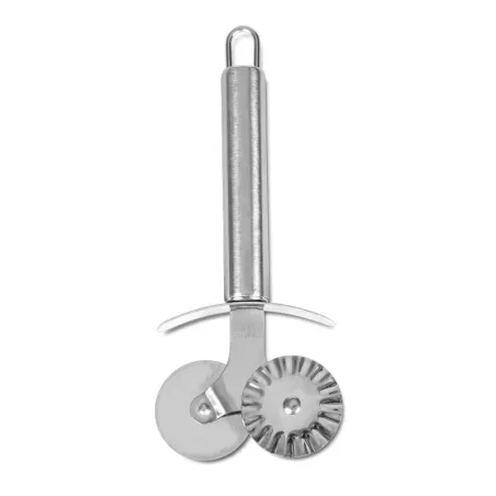 Roue à pâte double, ondulée et lisse