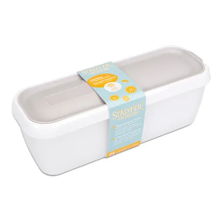 Bac à glace double paroi avec couvercle, 1300 ml