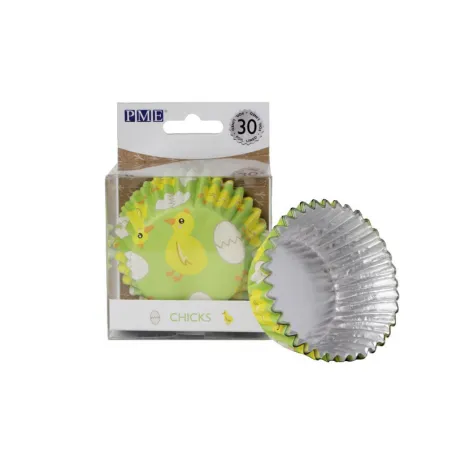 Cupcake molds chicks, 30 pieces