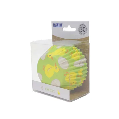 Pirottini per cupcake Pulcini, 30 pezzi