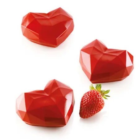 Stampo in silicone Cuore Diamante