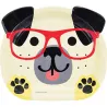 Paper plate dog faces set, 8 pieces