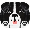Paper plate dog faces set, 8 pieces