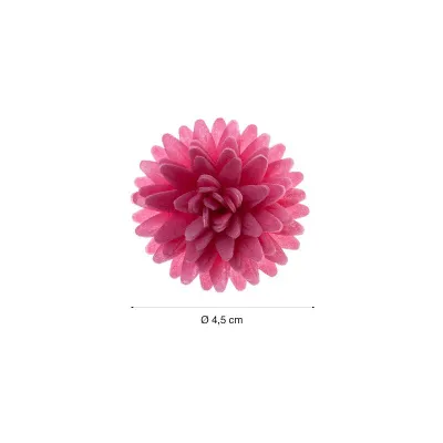 Pompons fleurs en papier, 12 pièces