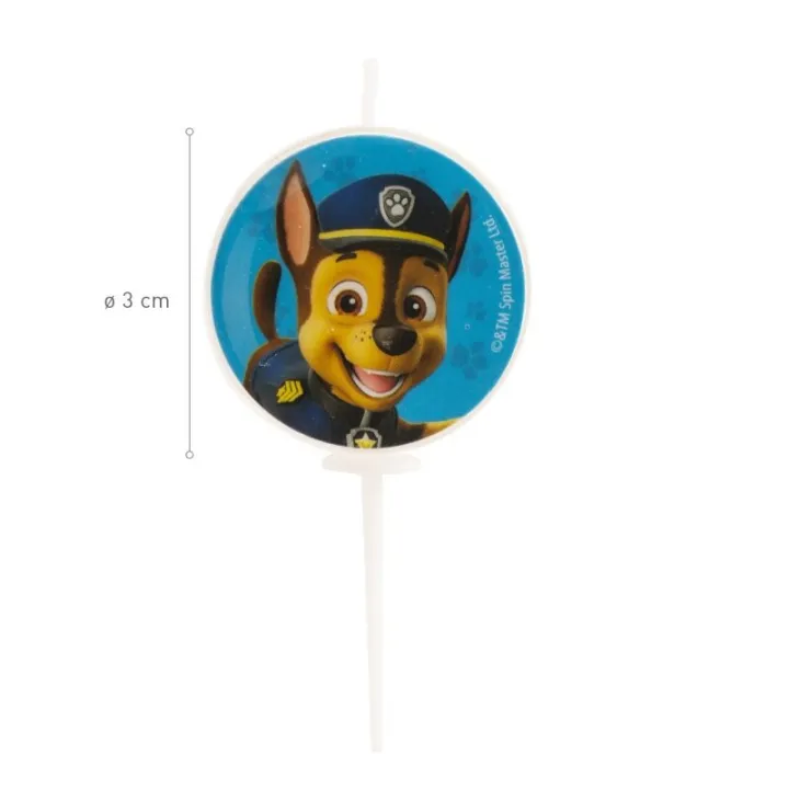 Paw Patrol Kerzen, 5 Stück