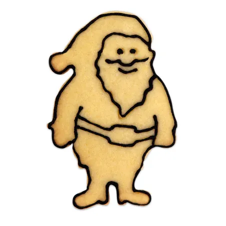 Santa Claus cookie cutter