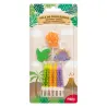 Candele per dinosauri, 15 pezzi