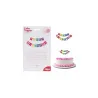Cake Topper Girlande bunt Happy Birthday