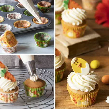 Cupcake molds Easter, 36 pieces