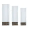 Sachet transparent à fond rigide grand, 10 pièces
