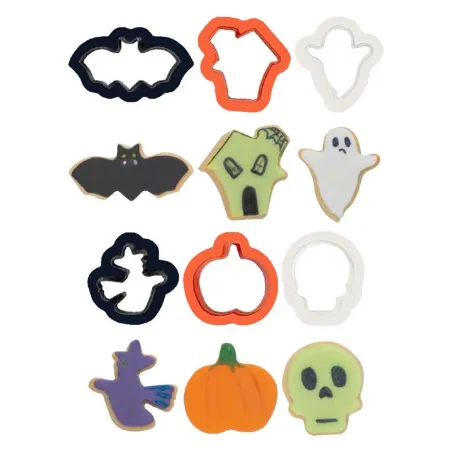 Set d'emporte-pièces Halloween, 6 pièces