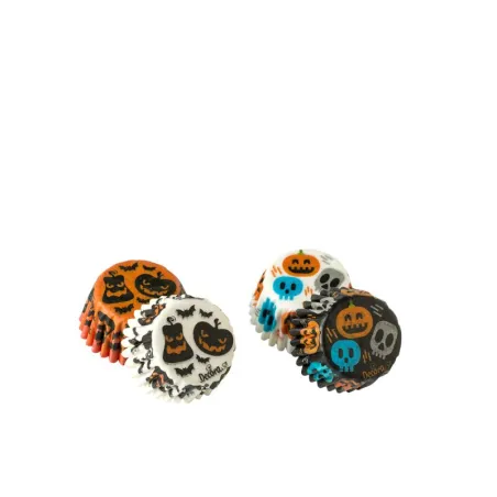 200 capsule pralinate di carta Halloween per confezioni spettrali