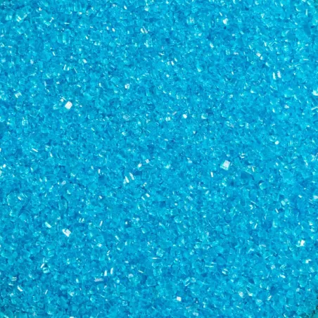 Sucre scintillant bleu, 100 g