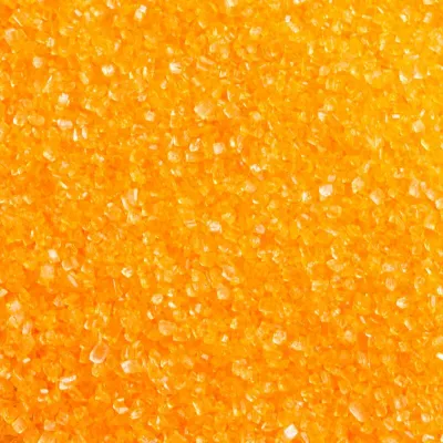 Zucchero glitterato arancione, 100 g