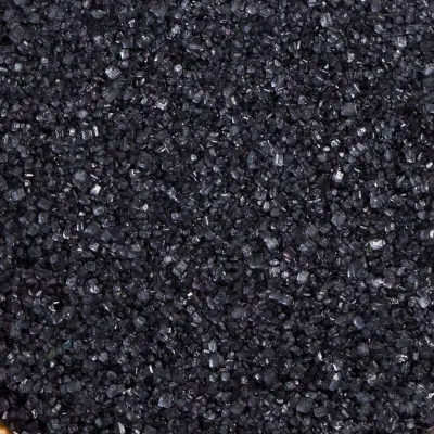 Zucchero glitterato nero, 100 g