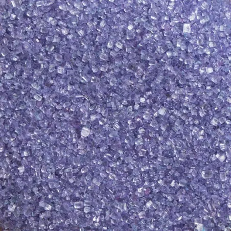 Glitter sugar purple, 100 g