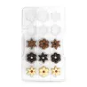 Praline mold flowers 15 pieces