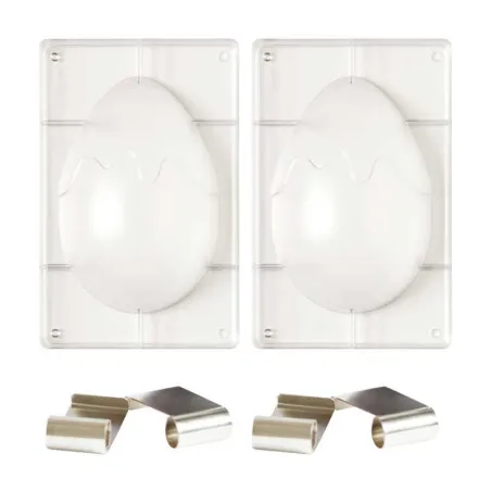 Sweet chocolate mold Easter egg Splash
