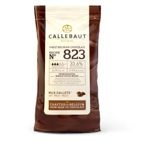 Cioccolato al latte Callebaut 33,6 %, 1 kg