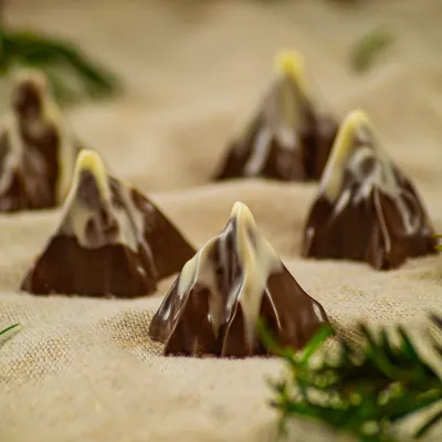 Praline mold Matterhorn 20 pieces