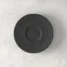 Manufacture Rock Coffee Saucer, Black by Villeroy & Boch