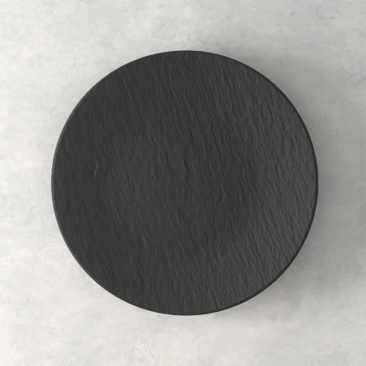 Manufacture Rock Universalteller Coupe 25 cm, Schwarz von Villeroy & Boch