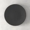 Manufacture Rock Piatto Universale Coupe 25 cm, Nero di Villeroy & Boch
