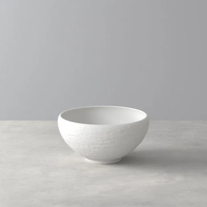 Manufacture Rock Suppenschale, 13 cm, Weiss von Villeroy & Boch