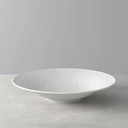 Ciotola profonda Manufacture Rock, 28 cm, bianco di Villeroy & Boch