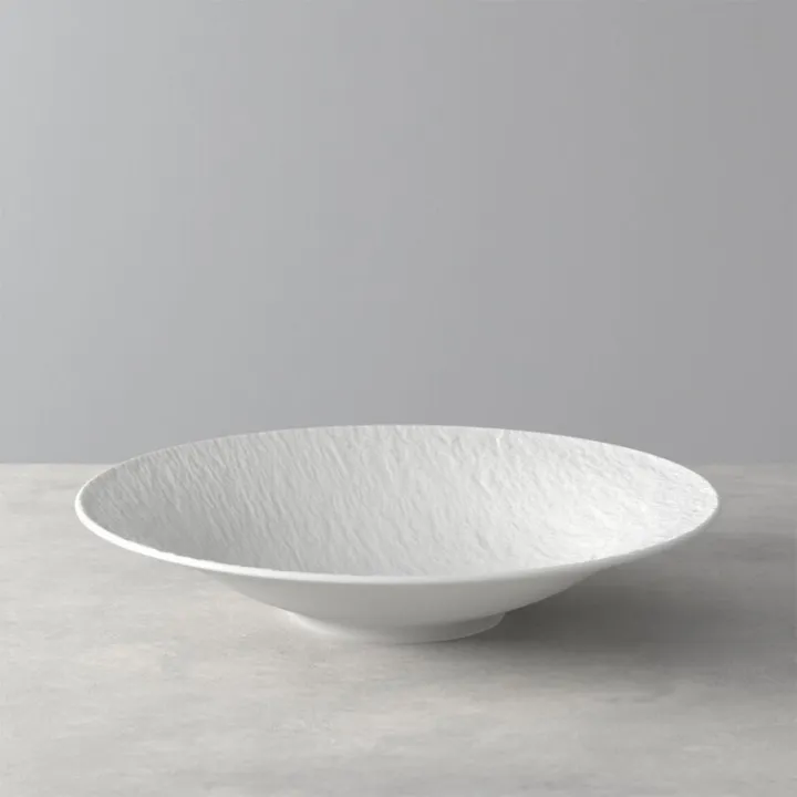 Ciotola profonda Manufacture Rock, 28 cm, bianco di Villeroy & Boch