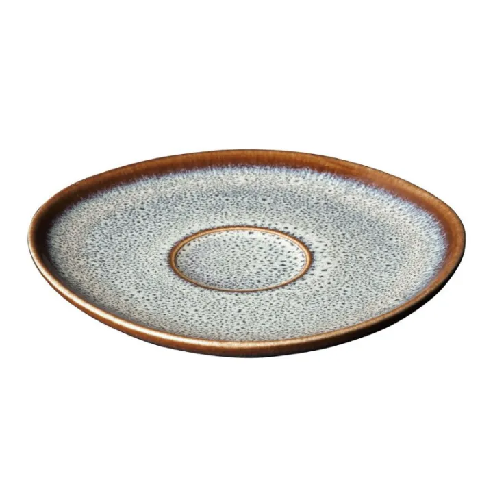 Piattino da caffè beige Lave, 15 cm, di Villeroy & Boch