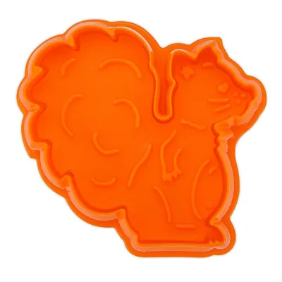 Embossing cookie cutter squirrel