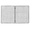 Folding grille with feet