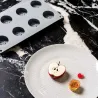 Stampo per pasticceria in silicone per mezza mela