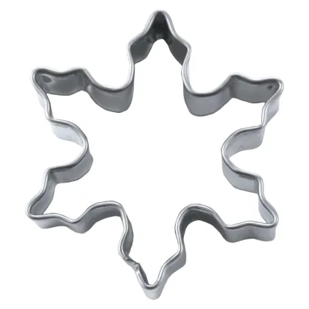 Ice crystal cookie cutter, 4 cm
