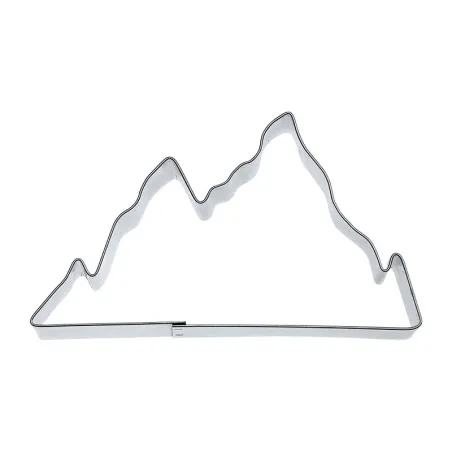 Mountain cookie cutter