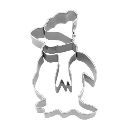 Christmas penguin cookie cutter