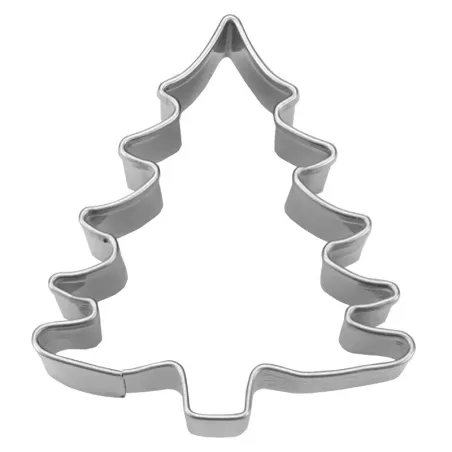 Christmas tree cookie cutter, 4 cm
