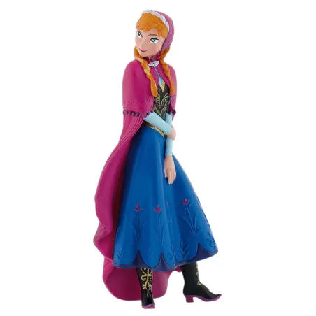 Disney character Anna from the movie Frozen as a cake topper