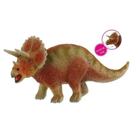 Dinosaur play figure as a cake topper