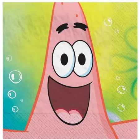 Tovaglioli SponeBob, 16 pezzi