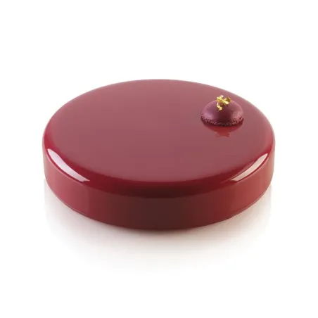 Rounded silicone cylinder mold Ø 18 cm