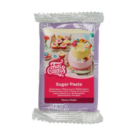 FunCakes Pâte à sucre Fancy Violet, 250 g
