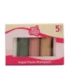 FunCakes rotolo di fondente multipack Shimmering Garden, 5x100g