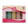 FunCakes Rollfondant Multipack Earth Colours, 5x100g