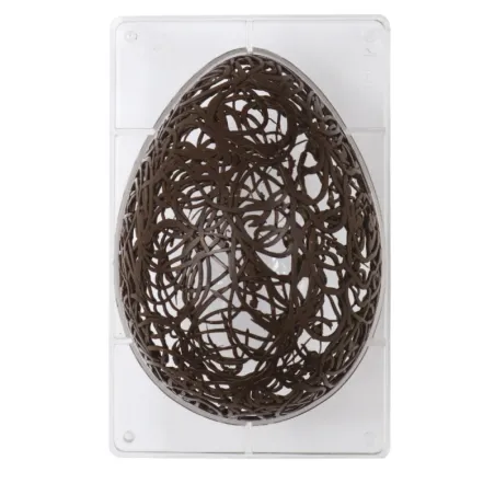 Chocolate egg mold, 29.5 x 19.5 x 9.5 cm