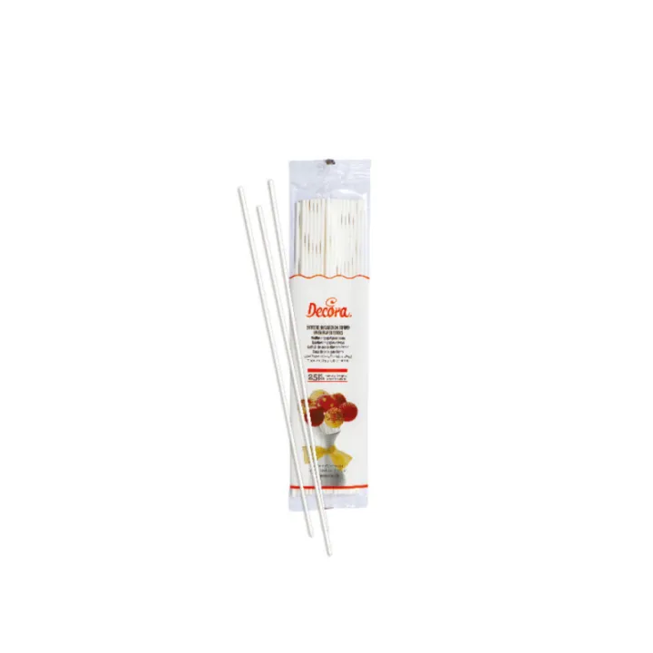Decora Cakepops Stiele 30 cm, 25 Stück