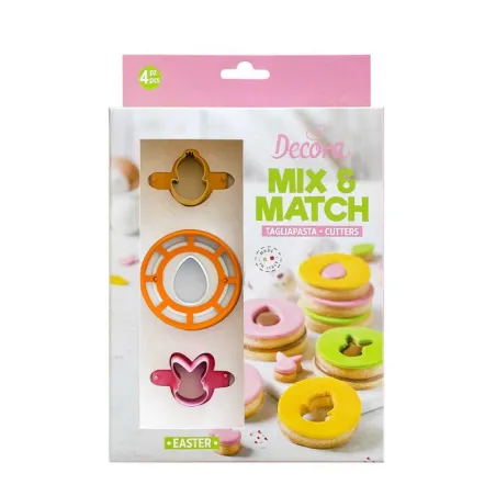 Mix and Match Easter cookie cutter set