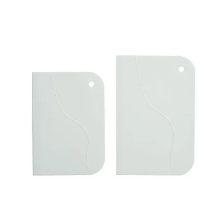 Dough scraper white, 2 pieces